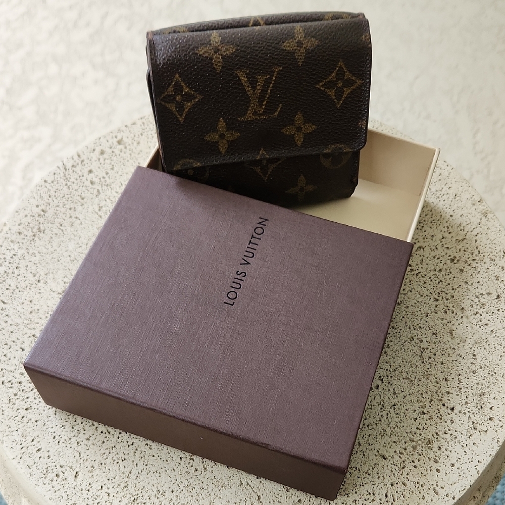 Louis Vuitton Dark Brown Monogram Wallet